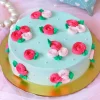 P Roses Pearls Chocolate Cake Half Kg 132286 M