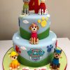 2 Tier Paw Patrol Cake 2 Paw Patrol Cake