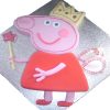 Peppa Pig 3D Customized Fondant Cake 800X800 1