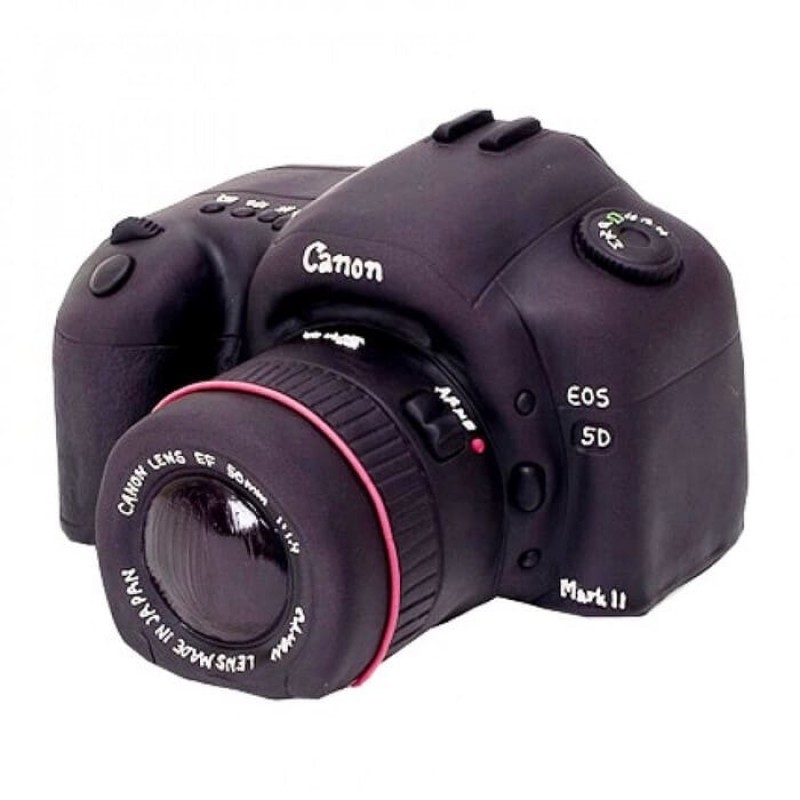Photo Camera Fondant Cake 3 Photo Camera Fondant Cake