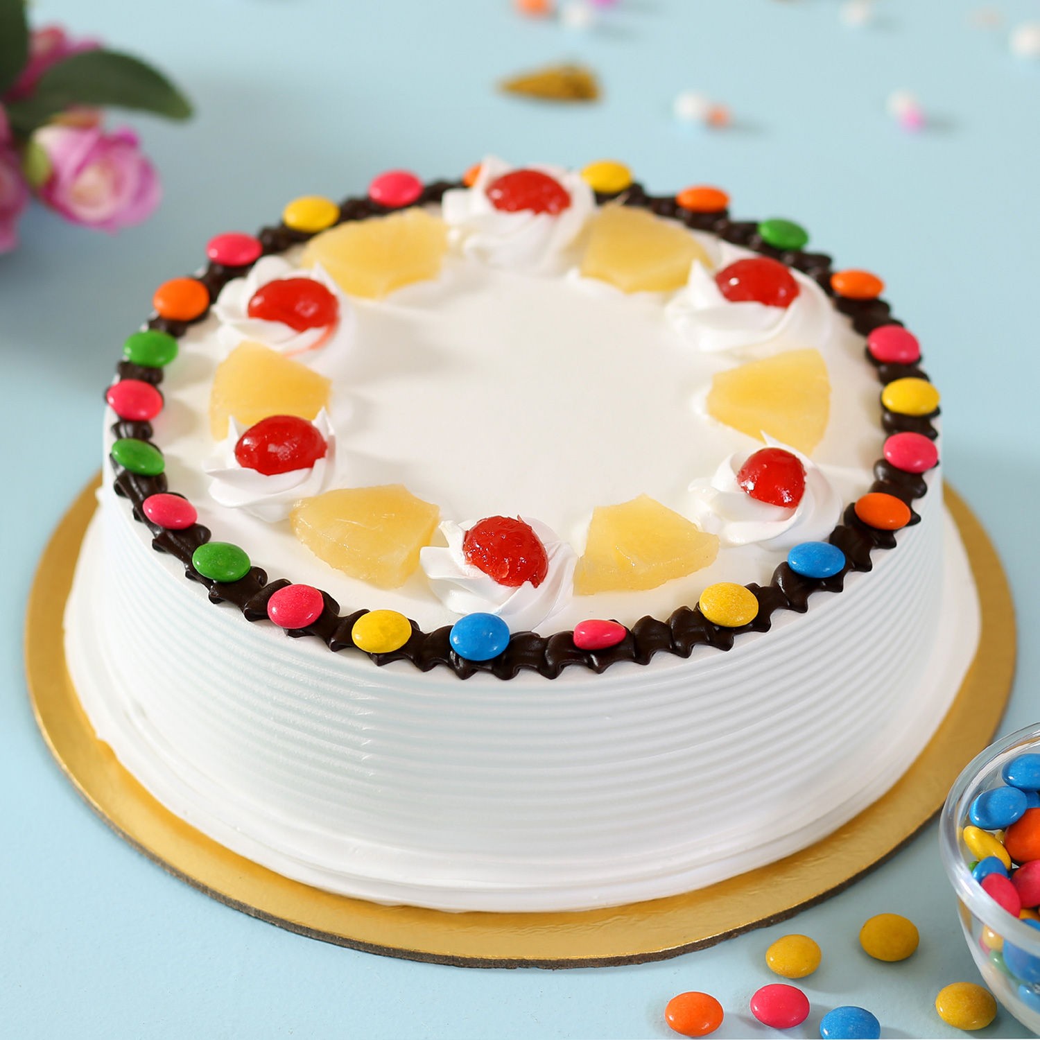 Pineapple Gems Cake 3 Pineapple Gems Cake