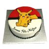 Pokemon Pikachu Fondant Cake 800X800W