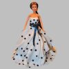 Polka Dots Dress Barbie Fondant Cake 800X800 1