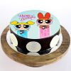 Powerpuff Girls Chocolate Photo Cake 800X800 1