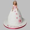 Pristine White Barbie Fondant Cake 800X800 1