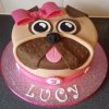 Pug Puppy Dog Face Fondant Cake 800X800 1