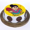 Pyaari Maa Pineapple Photo Cake 800X800W