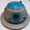 R2D2 Head Cake 1