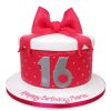 Red Hat Box Fondant Cake 1 Red Hat Box Fondant Cake 800X800 1