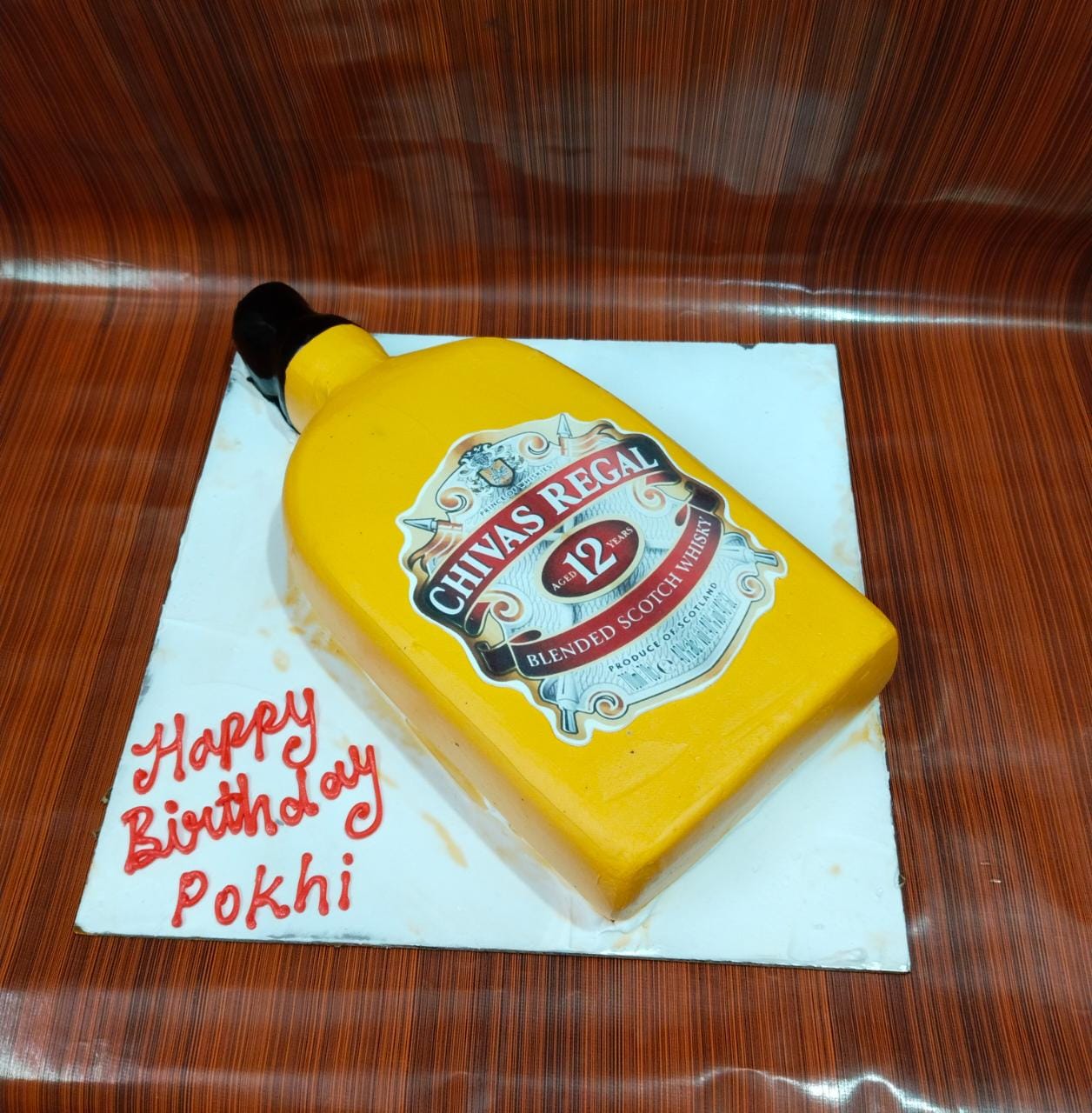 Chivas Regal Designer Cream Cake 3 Chivas Regal Designer Cream Cake