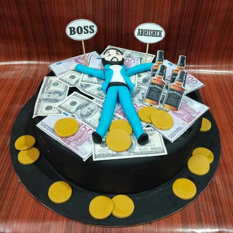 Rich Boss Theme Cake 3 Rich Boss Theme Cake