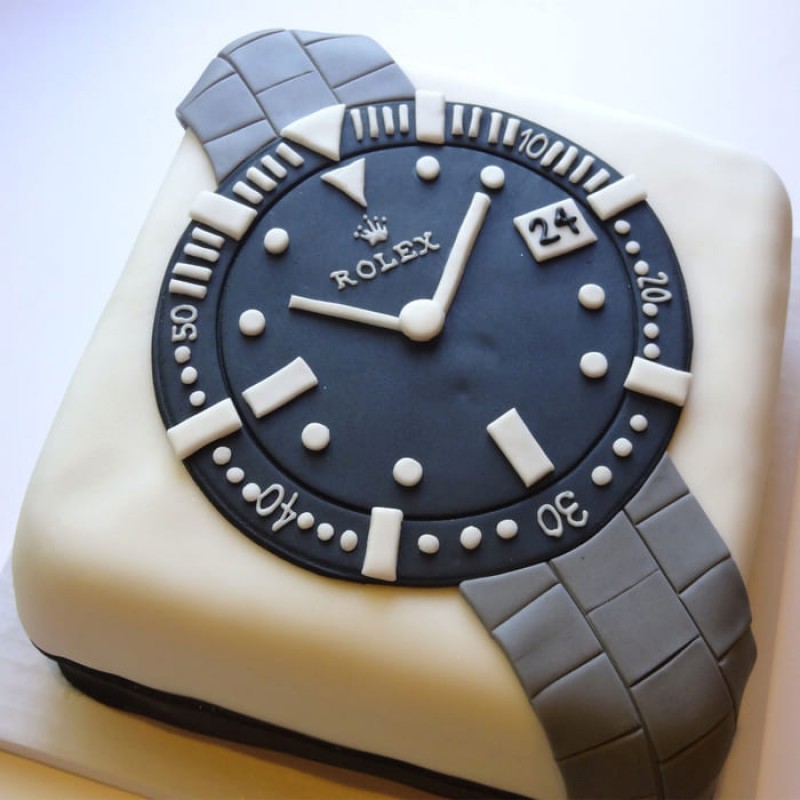 Rolex Watch Themed Cake 3 Rolex Watch Themed Cake