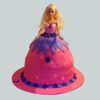 Royal Barbie Doll Fondant Cake 800X800 1