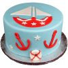 Sailboat Theme Fondant Cake 800X800 1