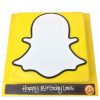 Snap Chat Logo Fondant Cake 800X800 1