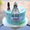 Spa Party Birthday Cake 1 Spa Party