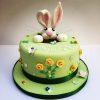 Spring Rabbit Theme Cake 2 Spring Rabbit Cake