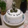 Standing Dick Fondant Cake 2 Standing Dick Fondant Cake