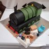 Steam Engine Train Fondant Cake 800X800 1