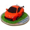 Stylish Lamborghini Car Fondant Cake 800X800 1