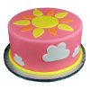 Sunshine Theme Fondant Cake 500X500W
