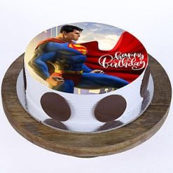 Superman Photo Cake