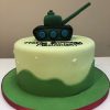 Tank Birthday Cake
