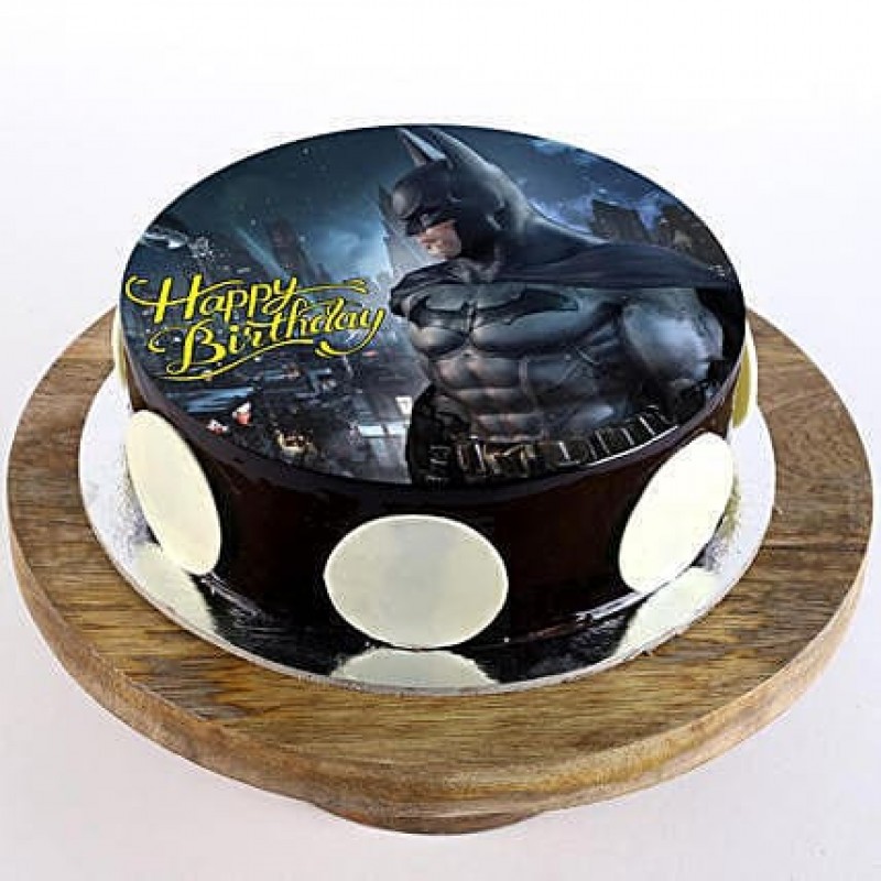 The Batman Photo Cake 3 The Batman Photo Cake
