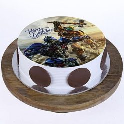 Transformers Photo Cake