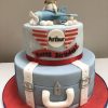 Travel Theme Aeroplane Cake