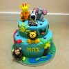 Two Tier Jungle Animals Birthday Cake 800X800 1