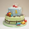 Vehicle And Helicopter Cake