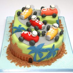 Vintage Monaco Grand Prix Cake