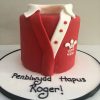 Welsh Rugby Shirt Cake 2 Welsh Ruby Shirt Cake