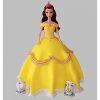 Yellow Barbie Fondant Cake 800X800H