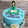 Yoga Therapy Theme Cake 2 Yoga Cake 1